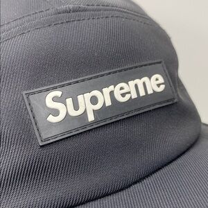 SUPREME Vintage Rubber Logo Camp Cap